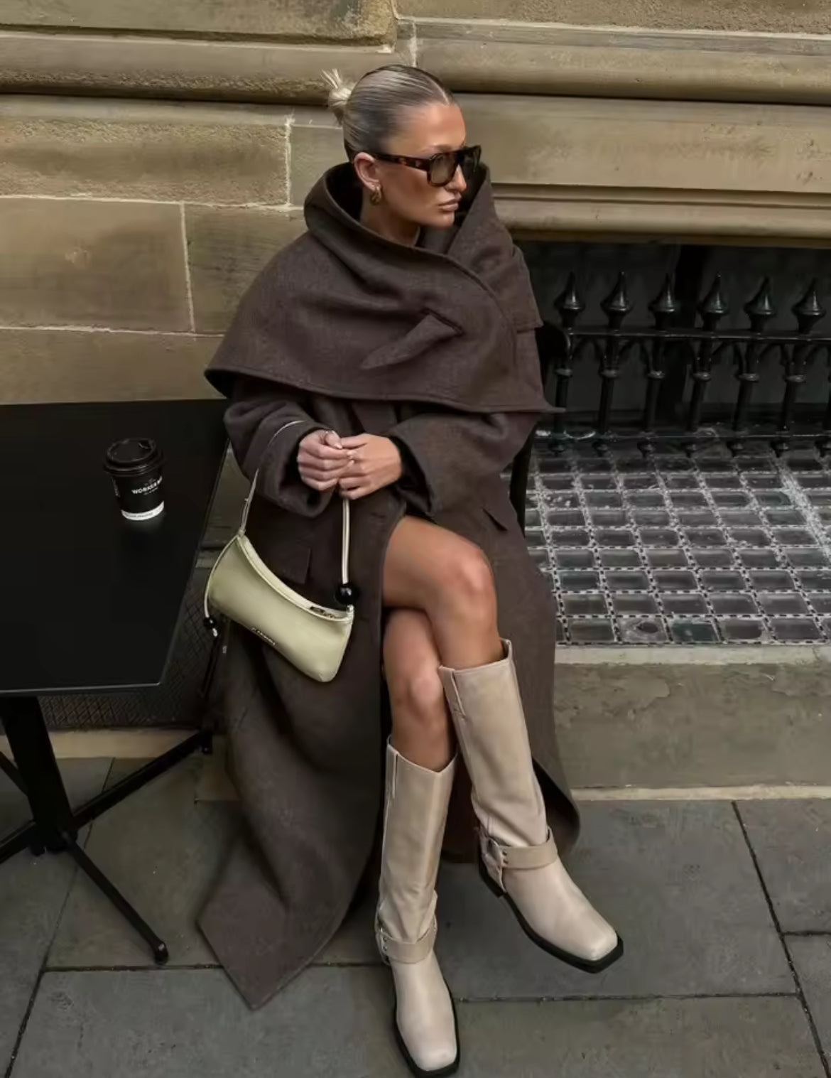 Autumn Teddy coat - Taupe